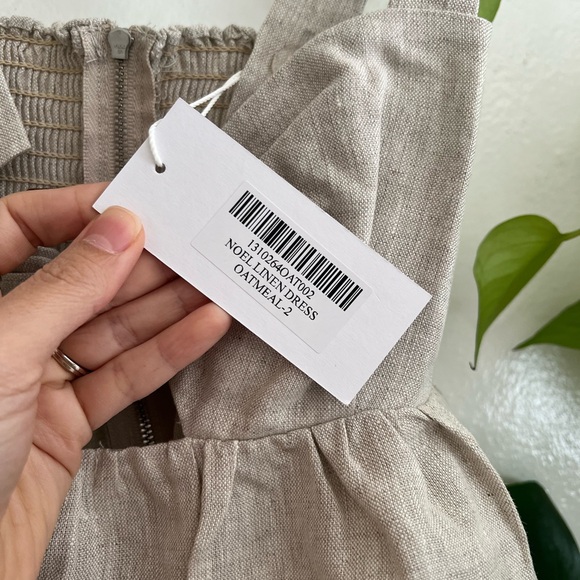 BNWT REFORMATION Noel Linen dress - Picture 4 of 6